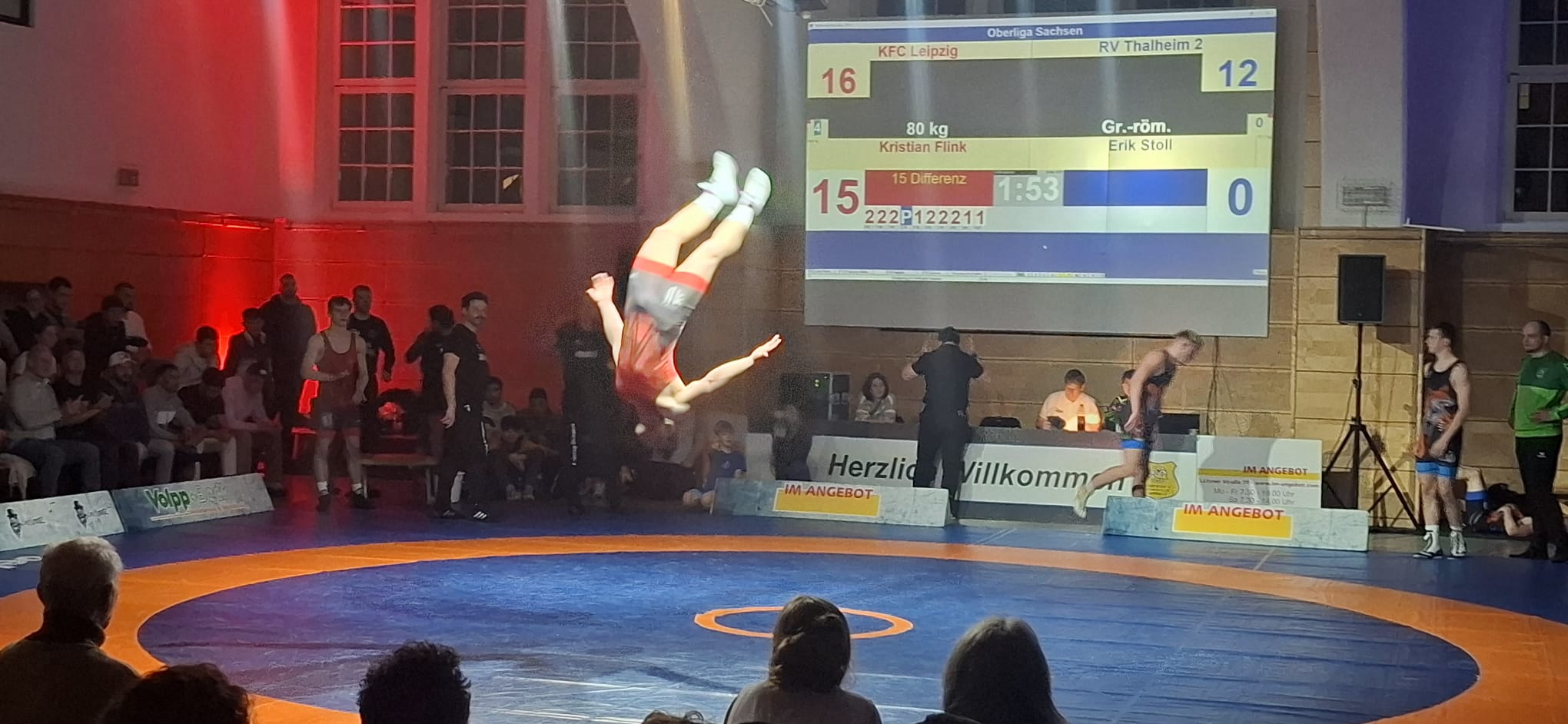 Kristian in der Luft